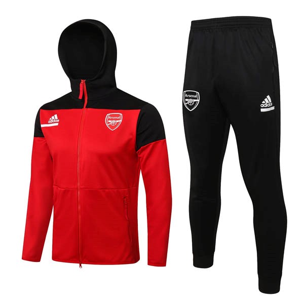 Hoodies Komplett Set Arsenal 2022-23 Rote